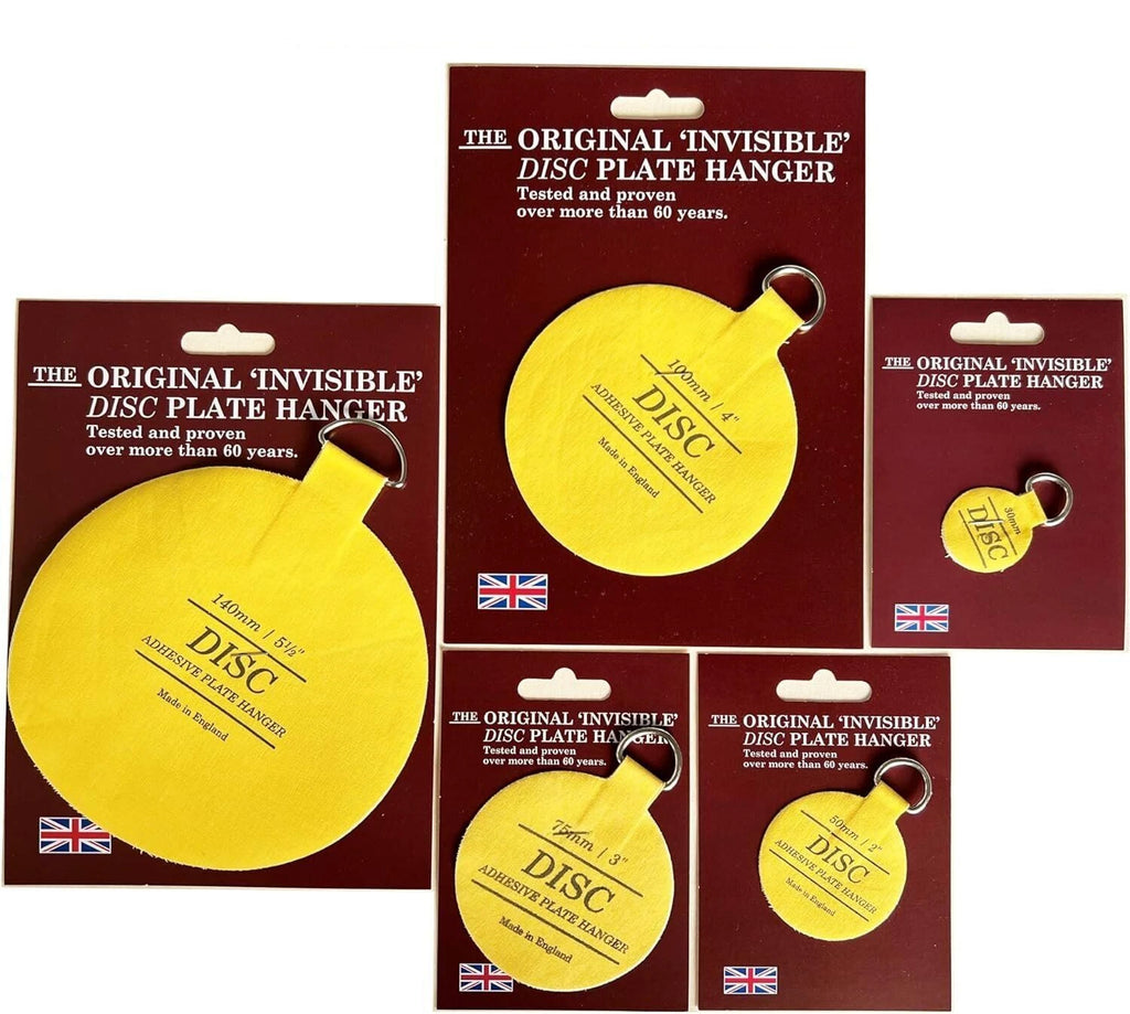 Disc Plate Hangers – Self-Adhesive Invisible Plate Hooks 30–140mm – product image 7