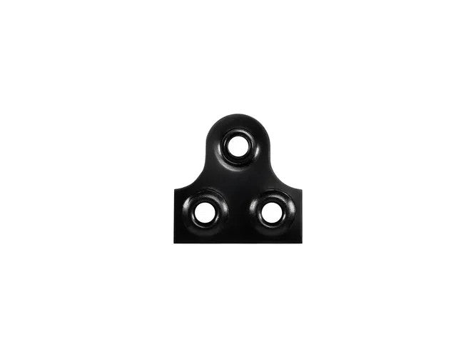 Black 3-Hole Mirror Plates – 25mm – product image 2
