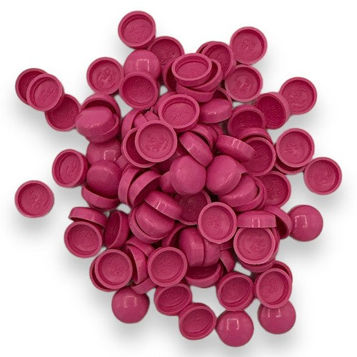 Fuchsia Matt 10/12g Snap-Caps screw cover caps