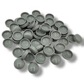 Fog grey Gloss Snap-Caps™ Screw Cover Caps – 10/12g, 16.1mm