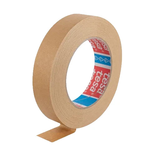 tesa 4309 Tape 12 Rolls 25mm × 50m Rolls Premium Picture Framing Backing Kraft – product image 1